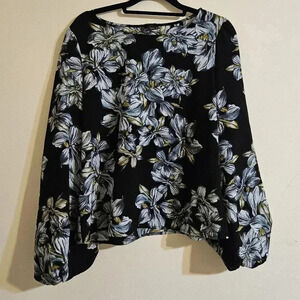 Free Press Floral Blouse